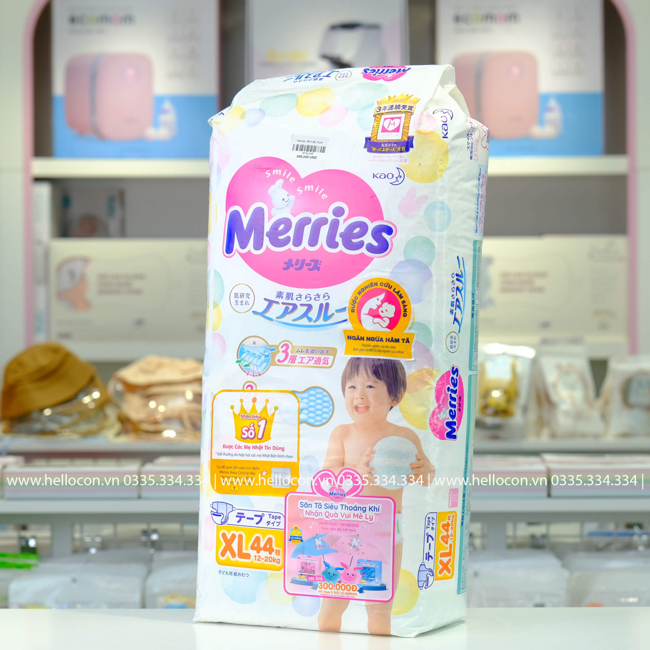 Bỉm quần Merries - Bỉm dán Merries chính hãng, Giá Combo siêu hời