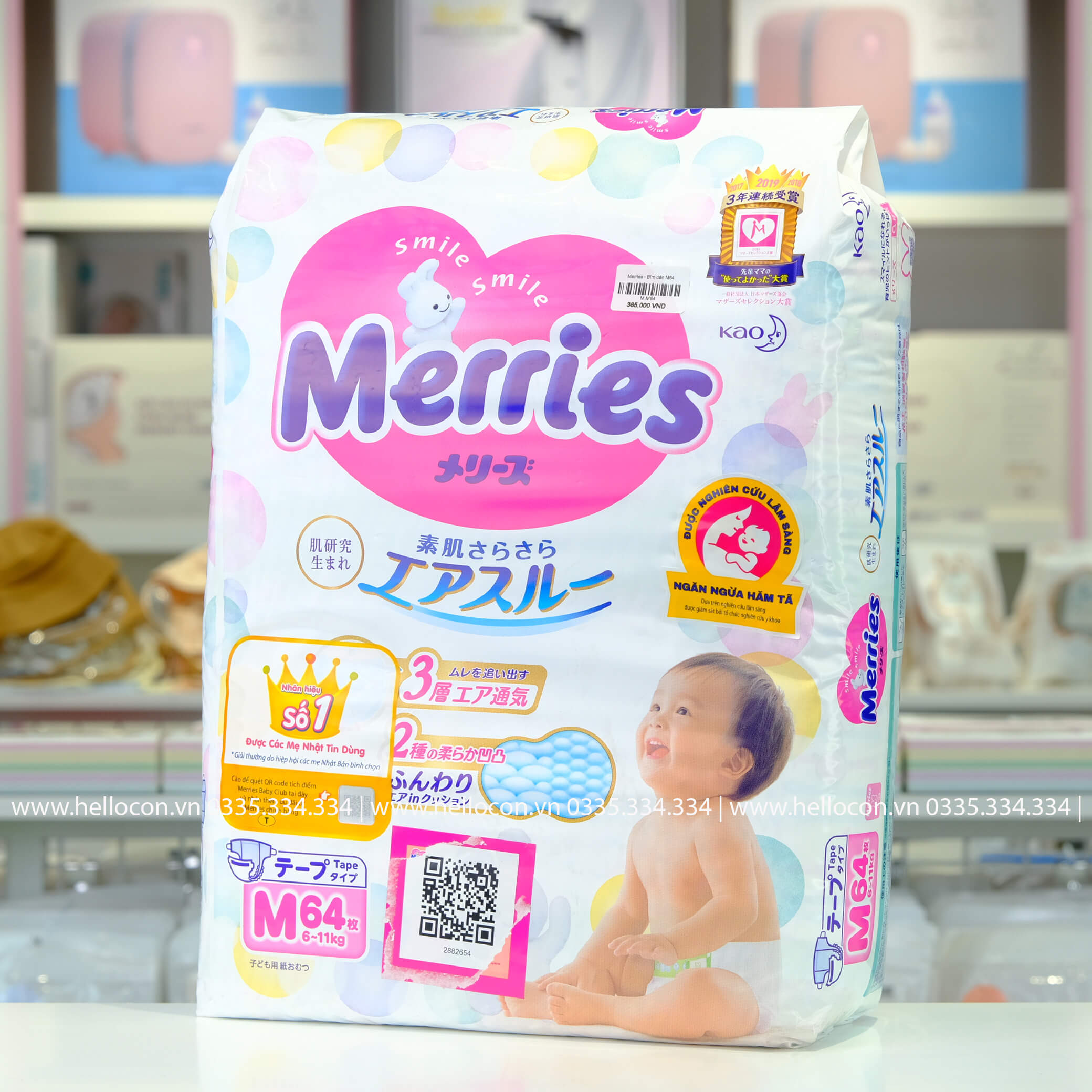 Bỉm quần Merries - Bỉm dán Merries chính hãng, Giá Combo siêu hời