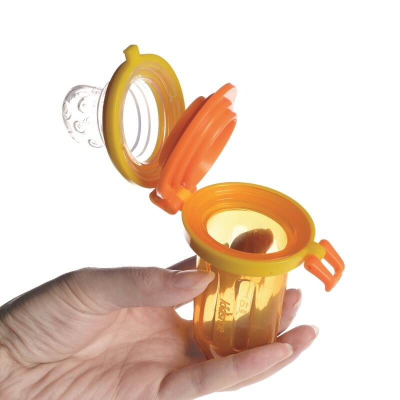 Bình bóp thức ăn chống hóc Kidsme Plus 160408