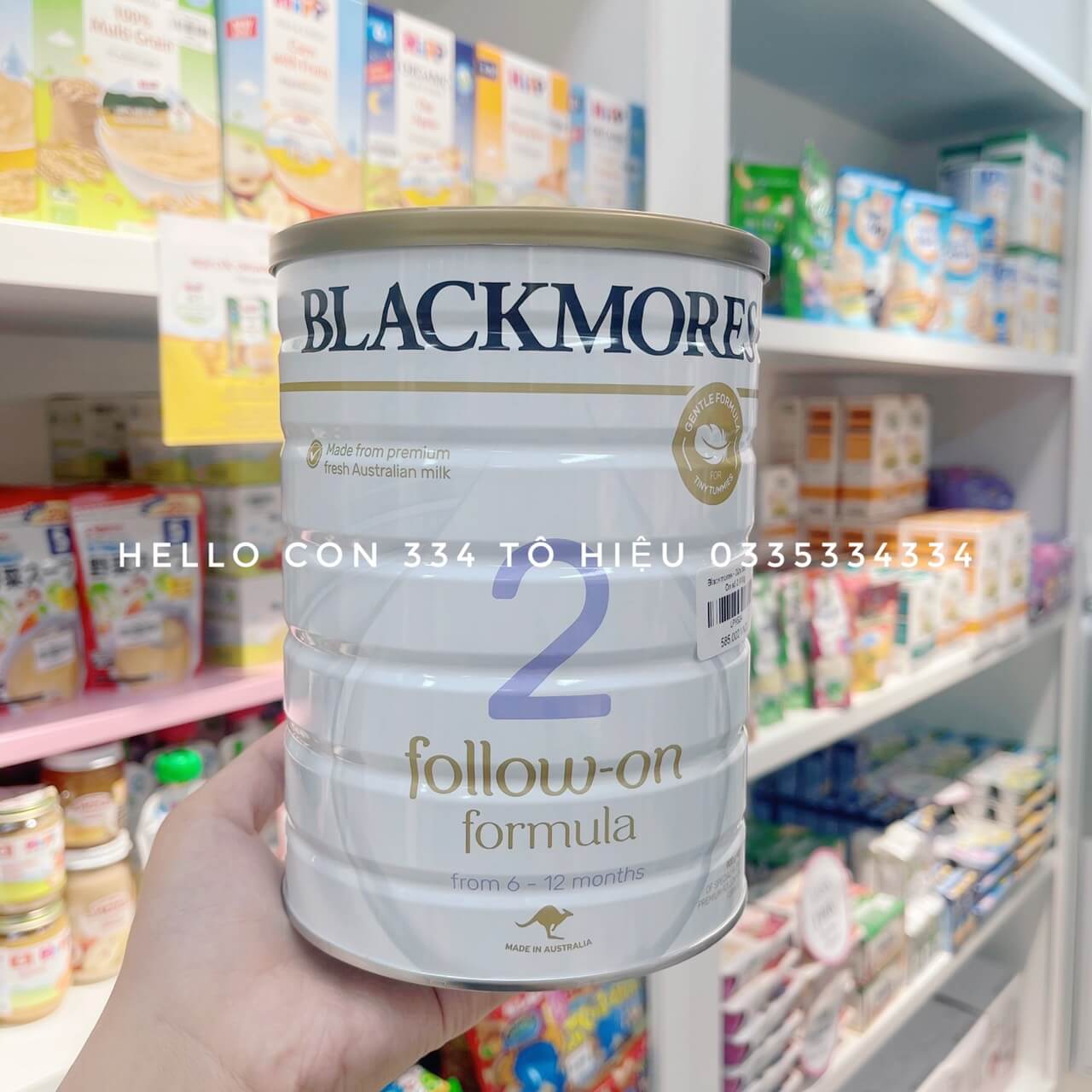 Sữa Blackmores số 1,2,3 Nhập khẩu từ Úc 900g