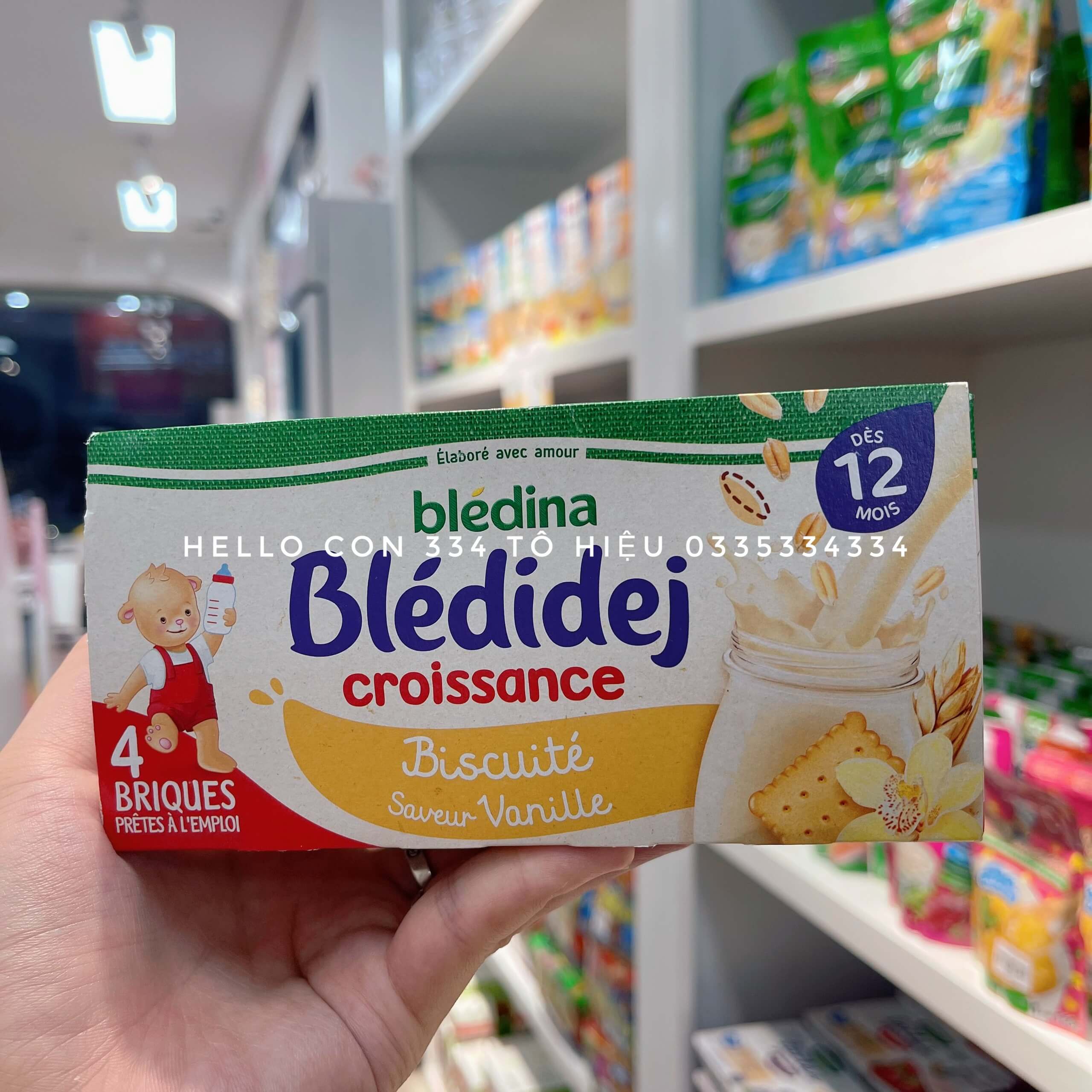 Sữa nước Bledina lốc 4 hộp cho trẻ từ 6 tháng