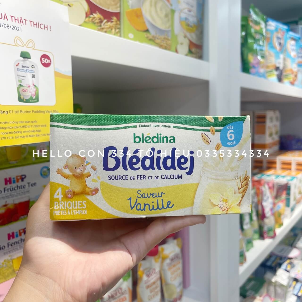 Sữa nước Bledina lốc 4 hộp cho trẻ từ 6 tháng