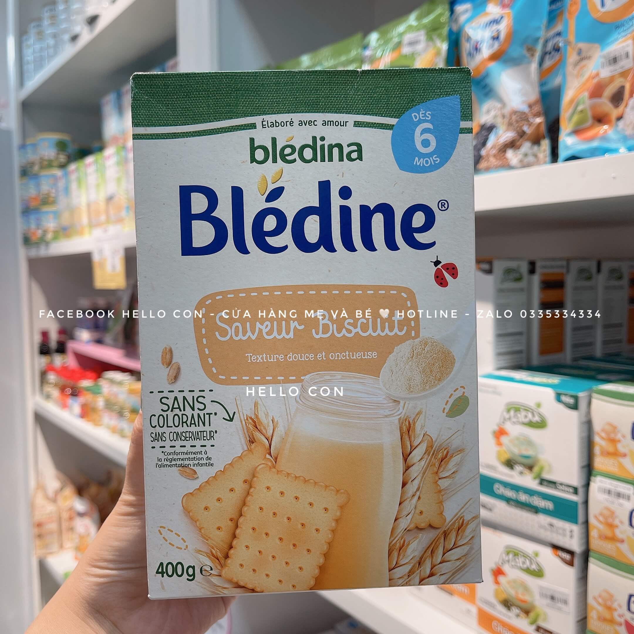 Bột lắc sữa Bledina 400g