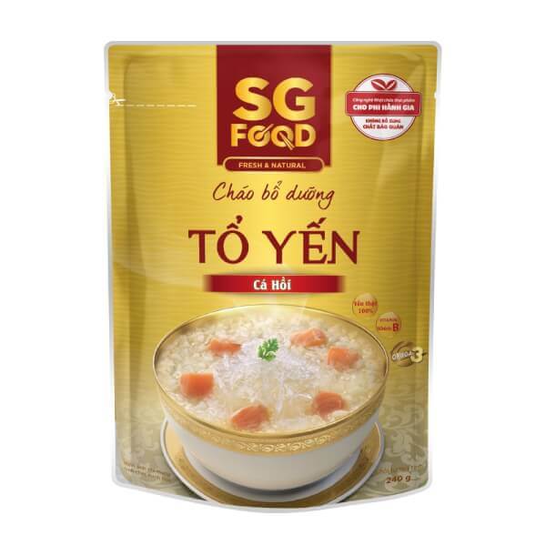 Cháo tươi SG Food cho bé ăn dặm