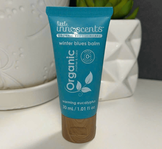 Dầu bôi ấm ngực Organic Little Unn Scents cho trẻ từ 0 tháng tuổi