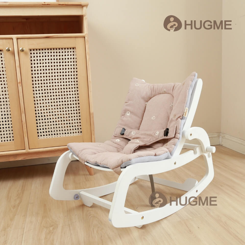Ghế gỗ bập bênh cho bé ROCKING CHAIR HUGME