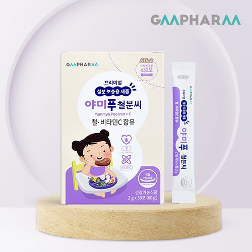 Bổ sung sắt và vitamin C GMPharm cho trẻ từ 6M - 13Y