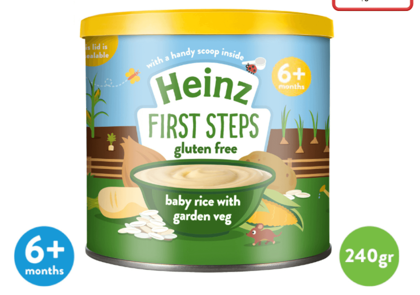 Bột ăn dặm Heinz Anh cho trẻ từ 6 tháng tuổi