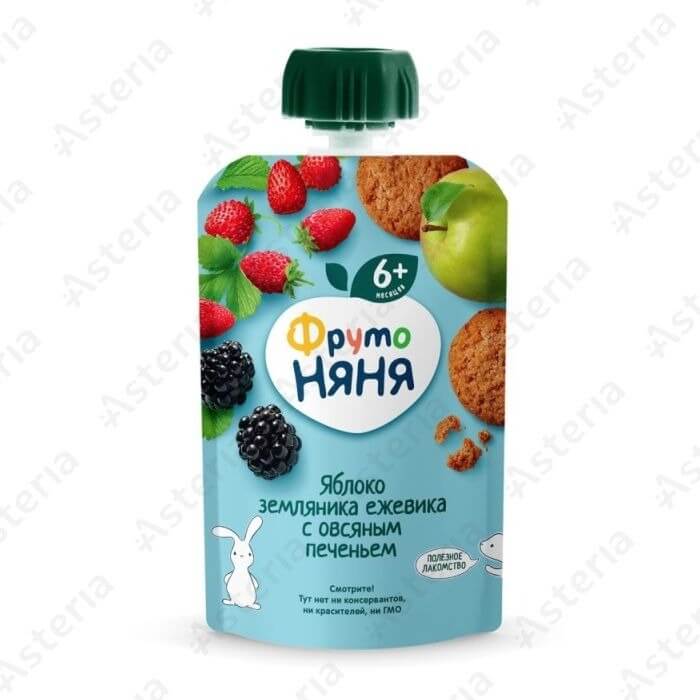 Hoa quả nghiền Fruto cho bé từ 6 tháng