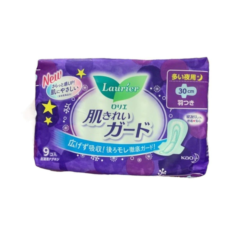 Băng vệ sinh Laurier (Ban Ngày, ban Đêm), (Có Cánh, không Cánh)