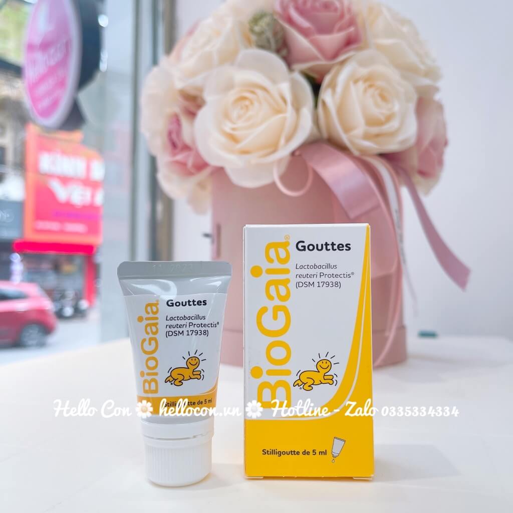 Men vi sinh Biogaia Pháp 5ml cho trẻ từ sơ sinh