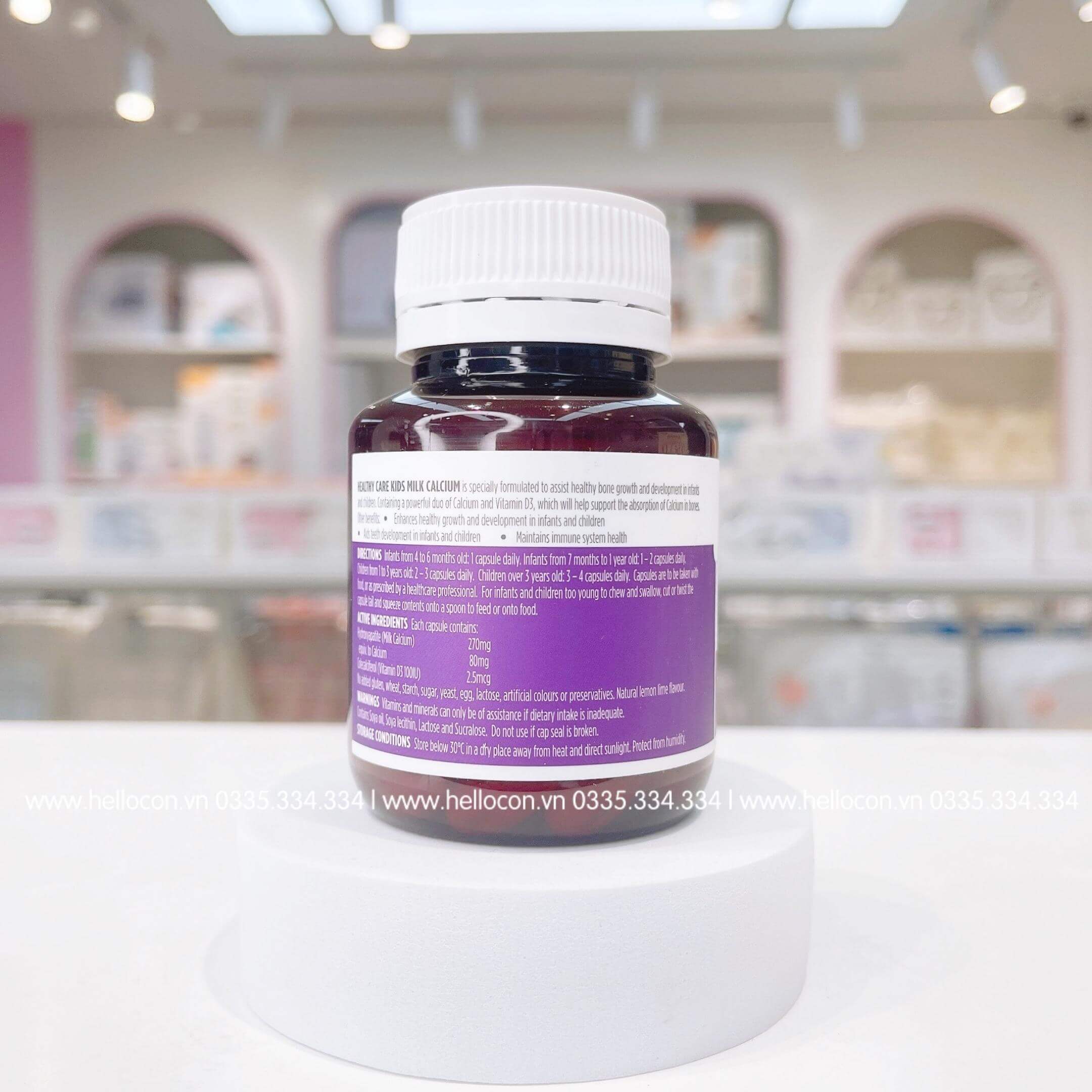 Canxi Healthy Care - Canxi Úc cho bé từ 4 tháng tuổi