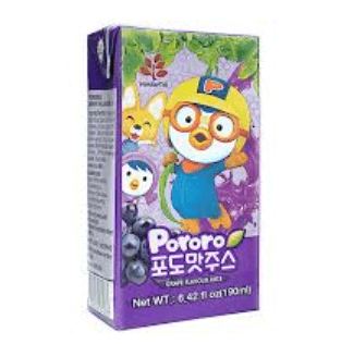 Nước trái cây Pororo Wondertok cho bé 1 tuổi 190ml