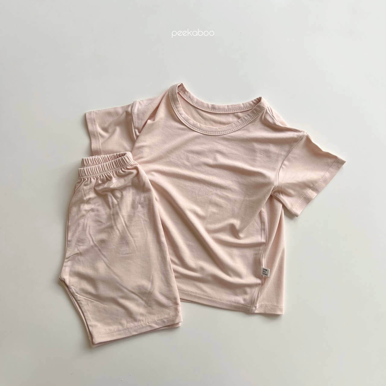 Bộ Peekaboo Panda cộc tay sợi tre cho bé đủ size