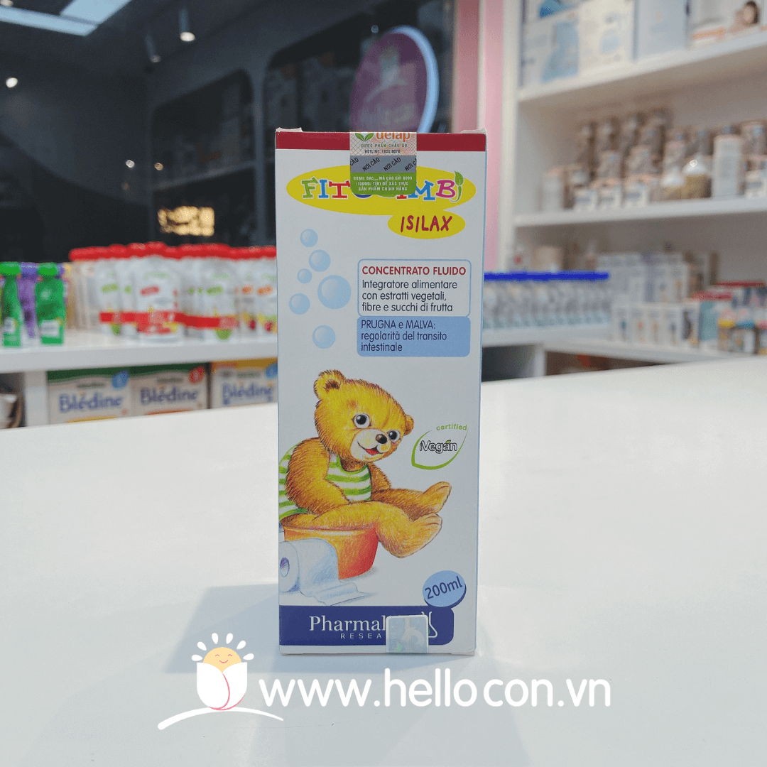 Fitobimbi Isilax Trị táo bón cho trẻ sơ sinh (từ 0 tháng)