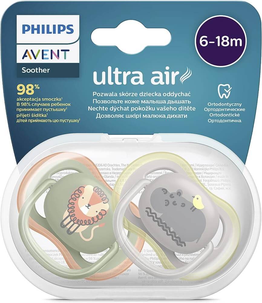 Ty giả Avent Ultra Air cho trẻ 0-6M và 6-18M