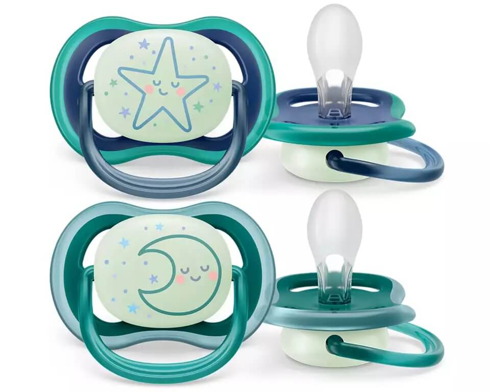 Ti giả Avent Ultra Air Night set đôi cho bé 0-6M và 6-18M