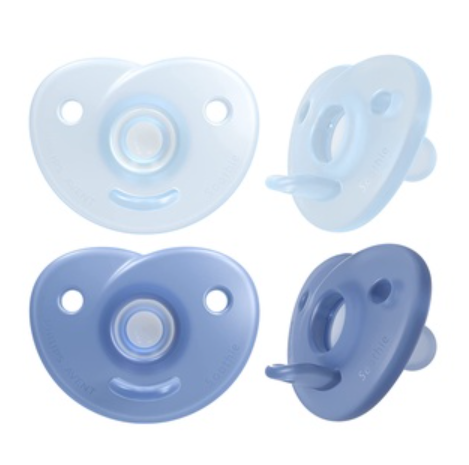 Ti giả Avent Soothie Silicone chuẩn y tế cho bé 0-6M