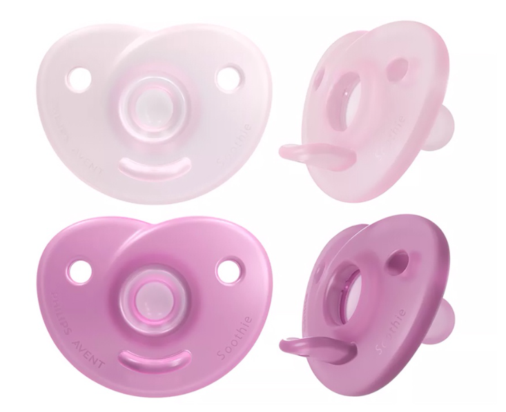 Ti giả Avent Soothie Silicone chuẩn y tế cho bé 0-6M
