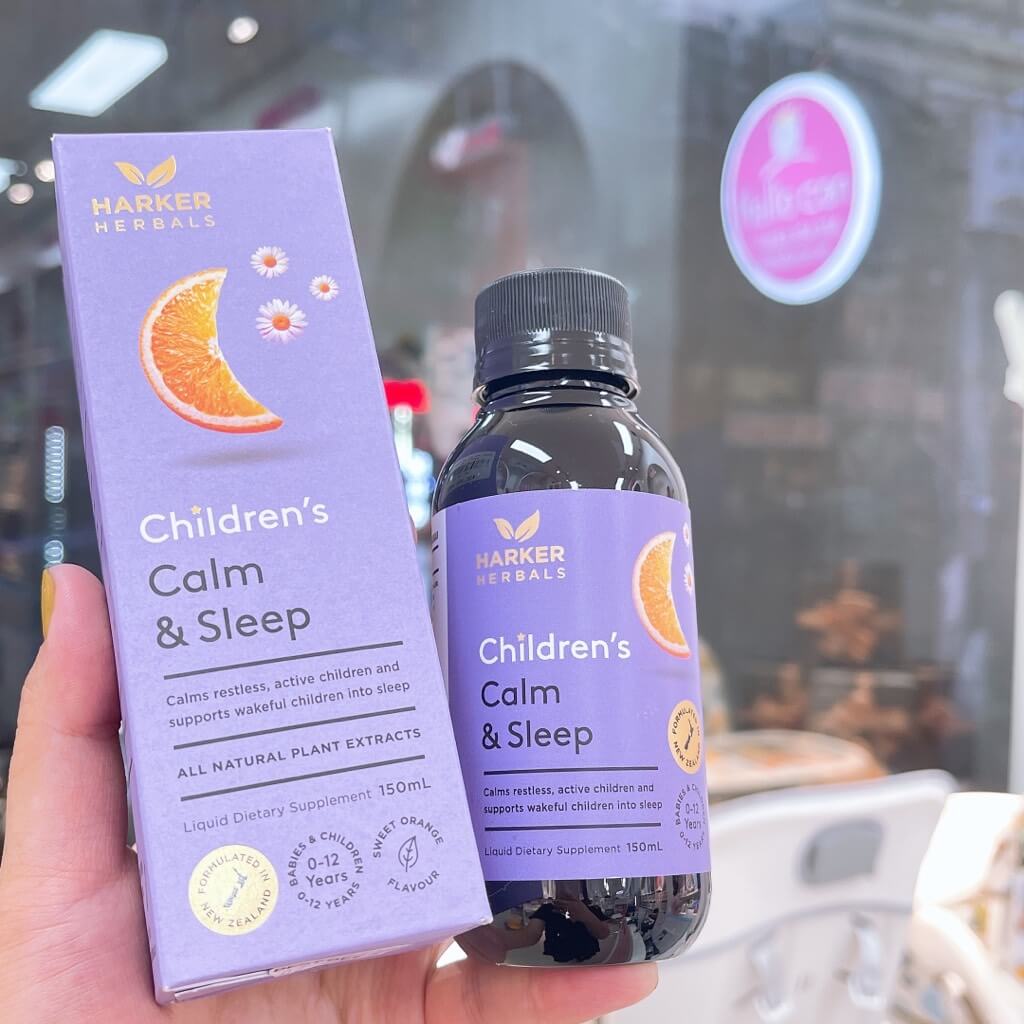 Harker tím Children's Calm & Sleep- Siro ngủ ngon cho trẻ từ sơ sinh