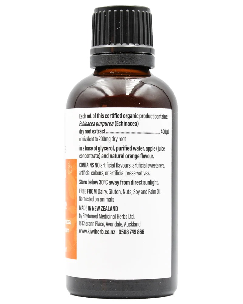 KiwiHerb tăng đề kháng hữu cơ Children's Organic Echinature cho bé từ sơ sinh