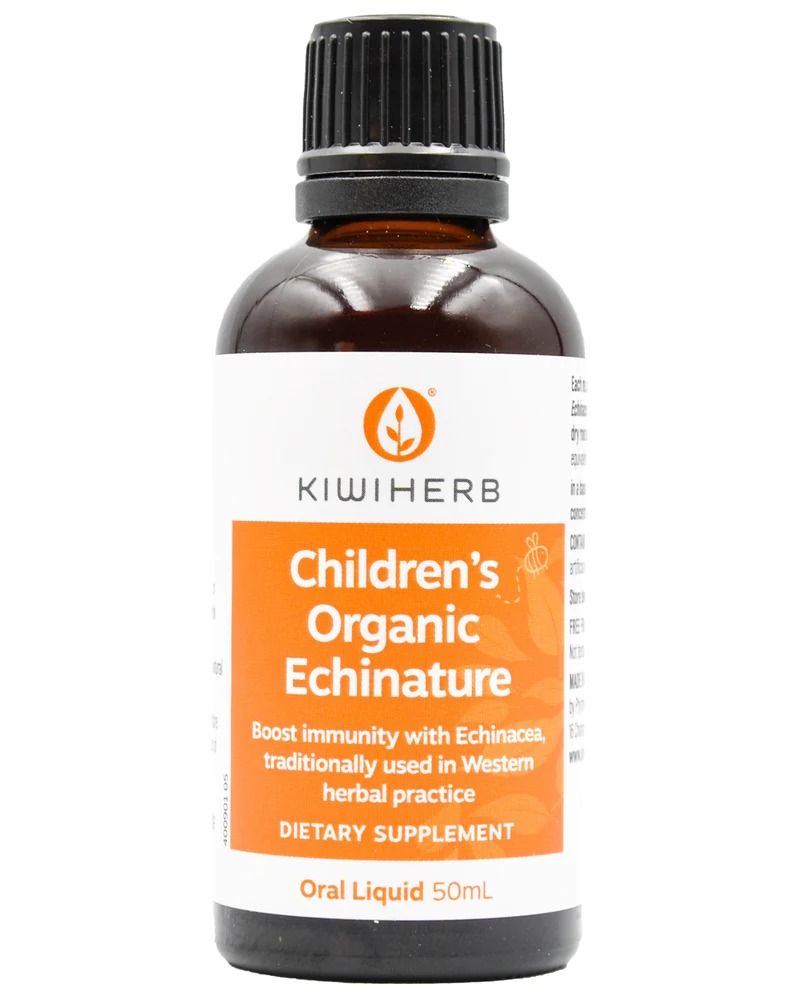 KiwiHerb tăng đề kháng hữu cơ Children's Organic Echinature cho bé từ sơ sinh