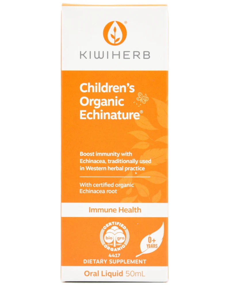 KiwiHerb tăng đề kháng hữu cơ Children's Organic Echinature cho bé từ sơ sinh
