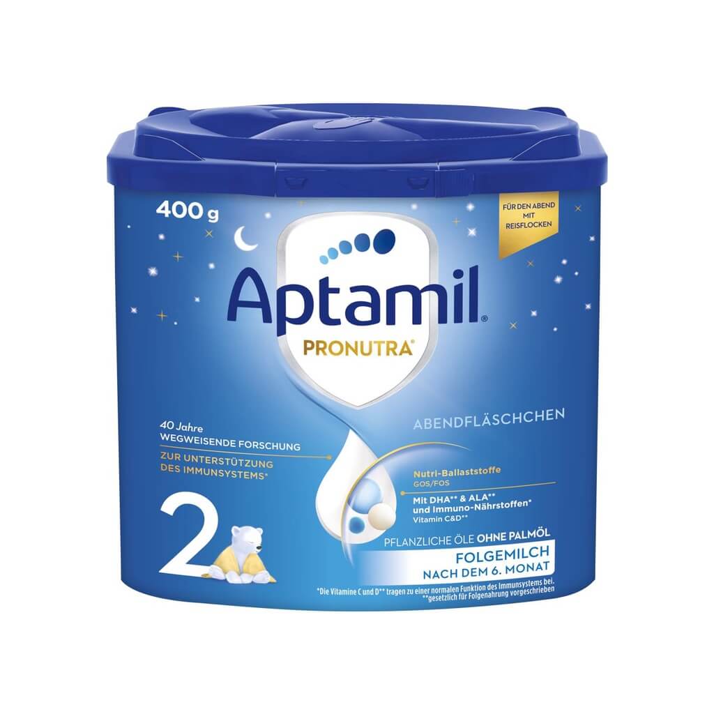 Sữa Aptamil đêm Đức Abend 400gr cho trẻ từ 6 tháng