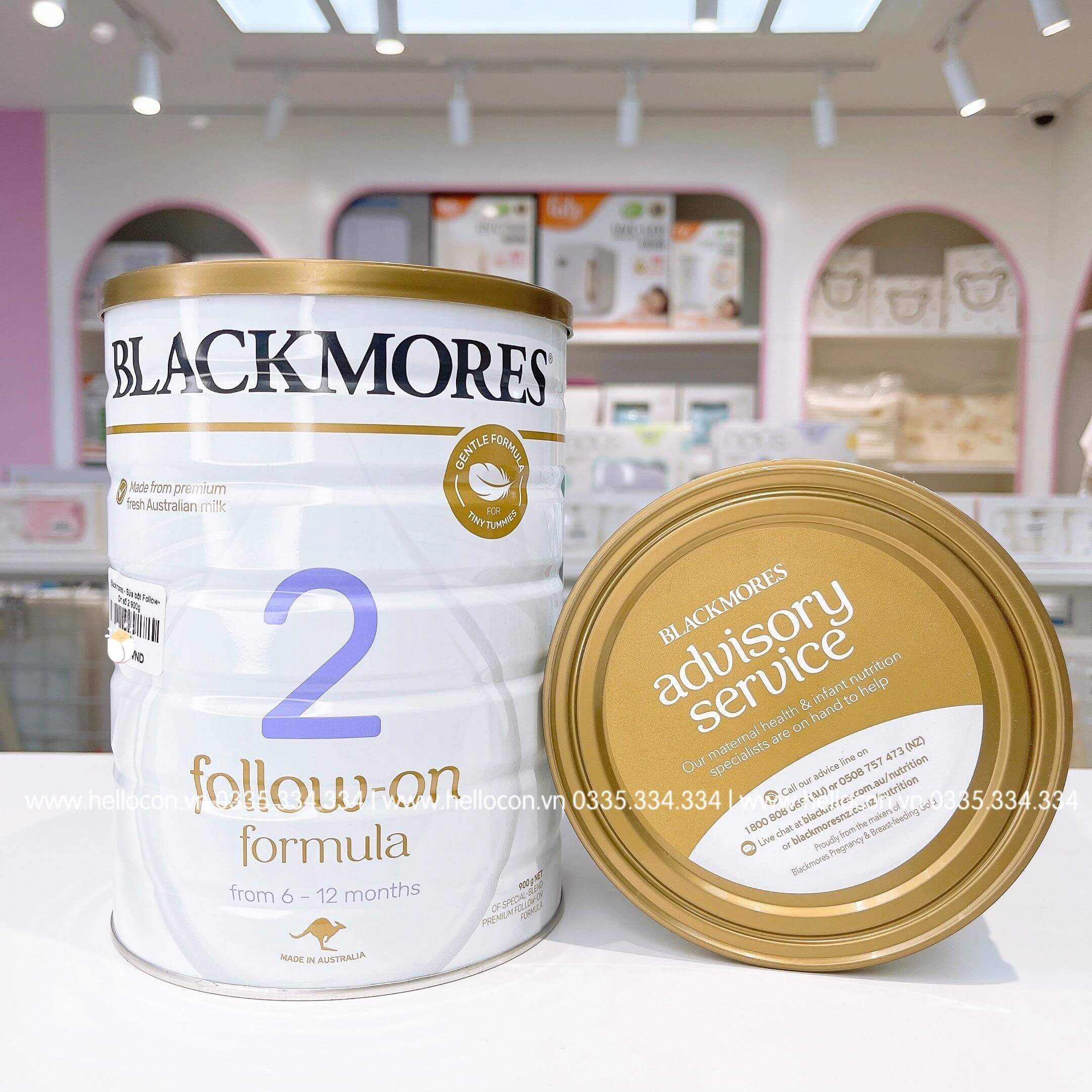Sữa Blackmores số 1,2,3 Nhập khẩu từ Úc 900g