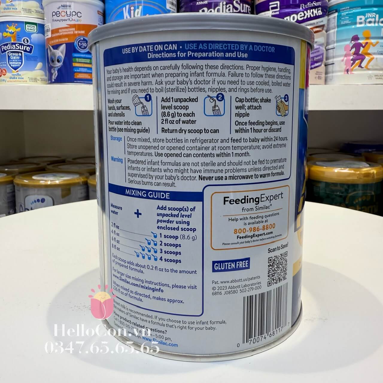 Sữa bột Similac 360 Total Care 873g cho trẻ từ 0 đến 12 tháng