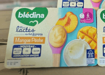 Sữa chua Bledina Pháp vỉ 6 hộp dành cho trẻ từ 6 tháng tuổi