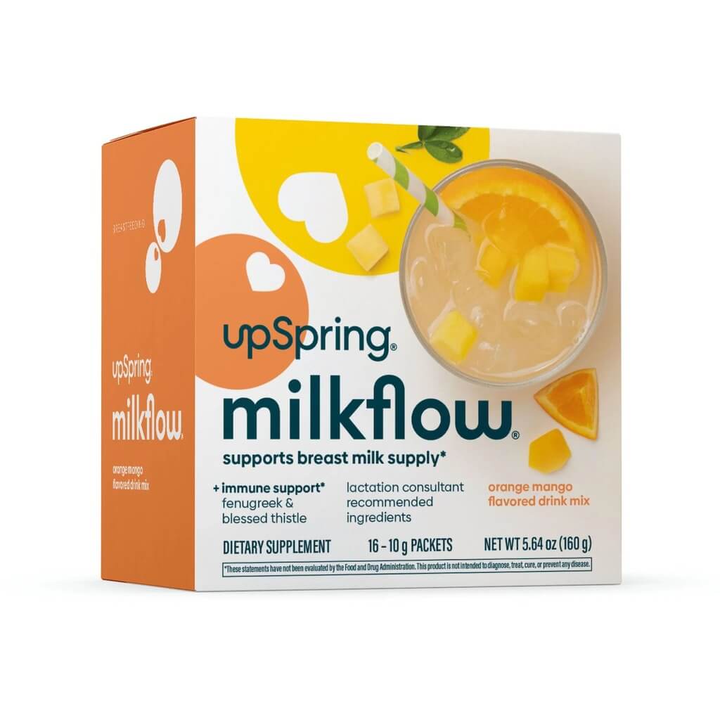 Upspring Milkflow - Trà lợi sữa của Mỹ (hộp 160g - 16 gói)