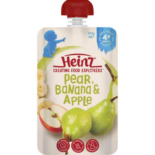 Túi dinh dưỡng Heinz cho trẻ từ 4 tháng