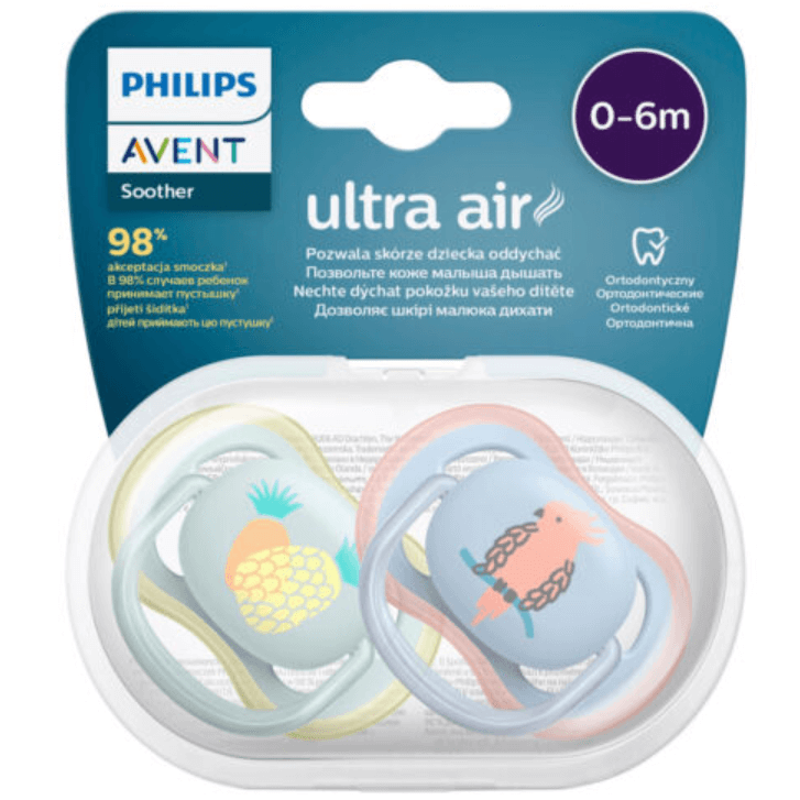 Ty giả Avent Ultra Air cho trẻ 0-6M và 6-18M