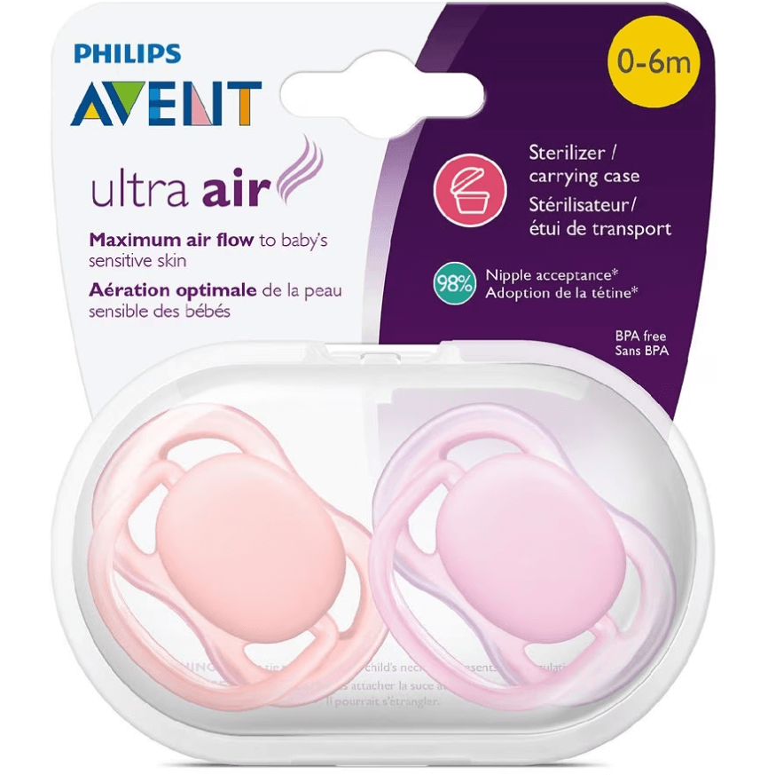 Ty giả Avent Ultra Air cho trẻ 0-6M và 6-18M