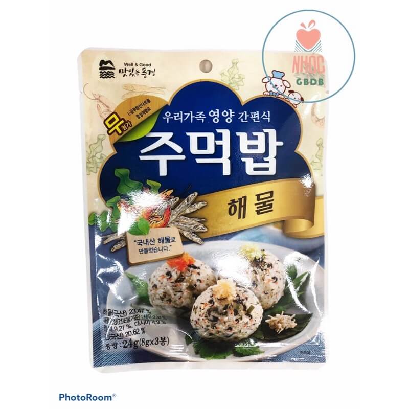 Gia vị rắc cơm Well & Good Hàn Quốc cho trẻ từ 9 tháng