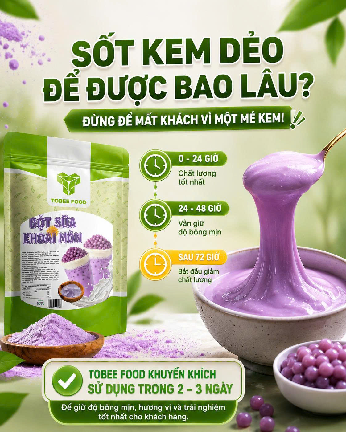 KEM DẺO ĐỂ ĐƯỢC BAO LÂU? CÂU TRẢ LỜI CÓ THỂ KHIẾN NHIỀU CHỦ QUÁN BẤT NGỜ!