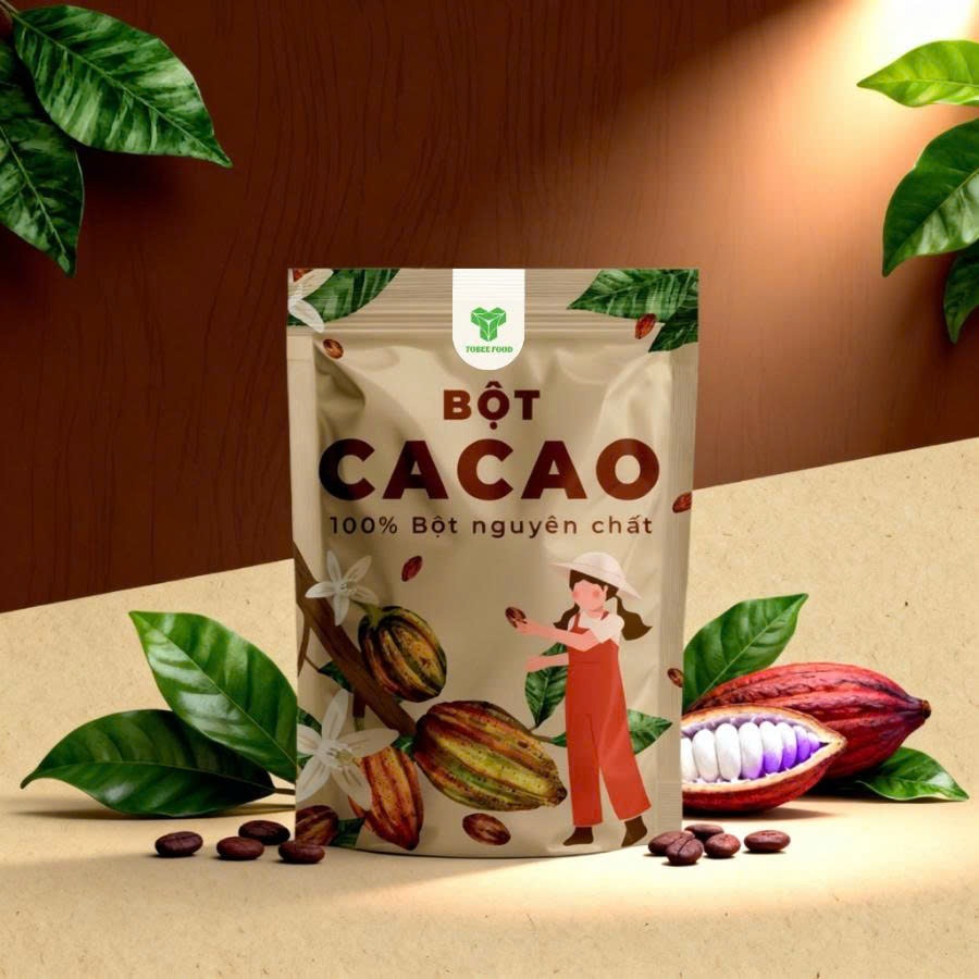 BỘT CACAO NGUYÊN CHẤT TOBEE FOOD – BÍ QUYẾT CHO LY CACAO CHUẨN VỊ QUÁN CHUYÊN NGHIỆP