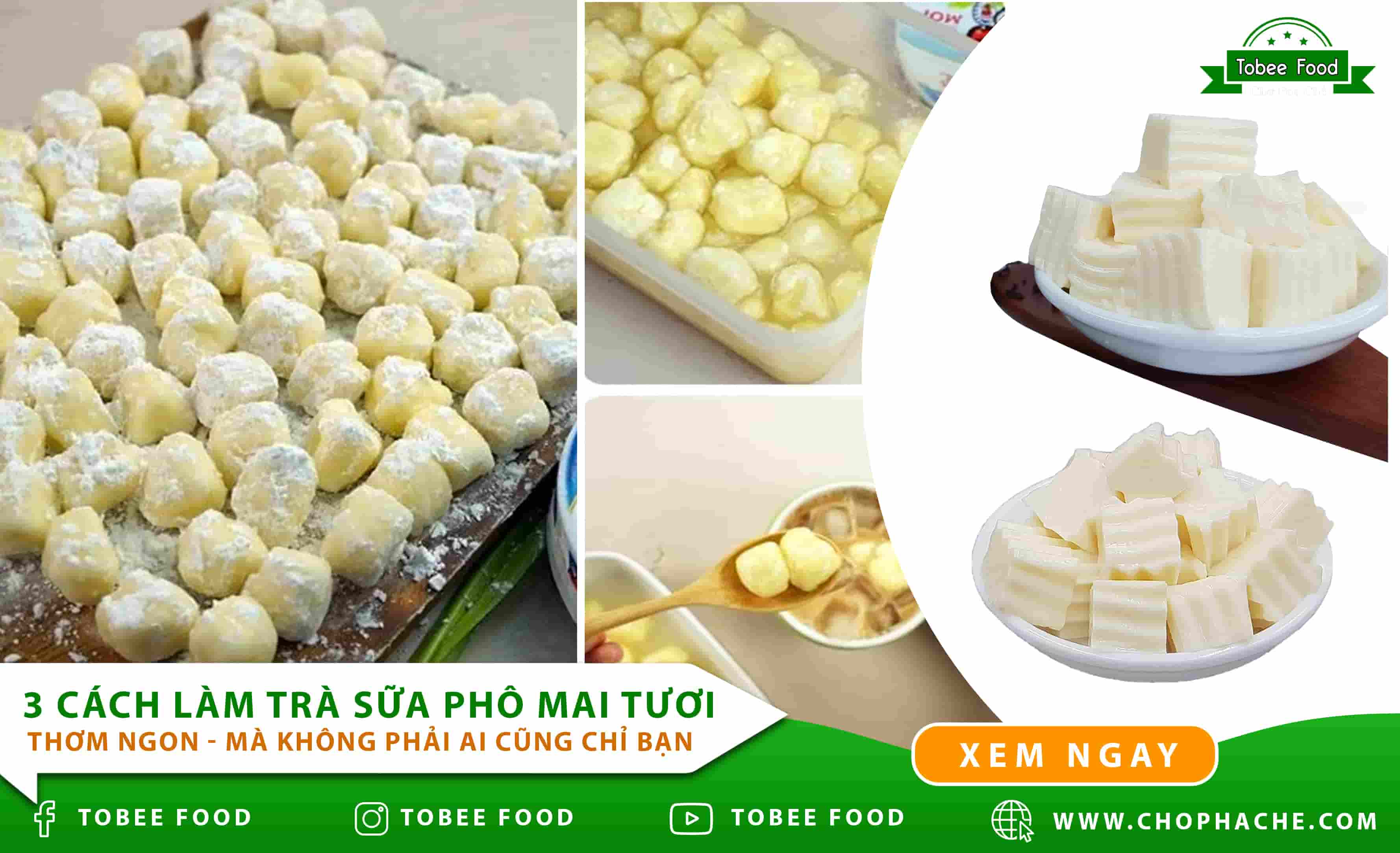 3 Cách làm trà sữa phô mai tươi thơm ngon chuẩn vị