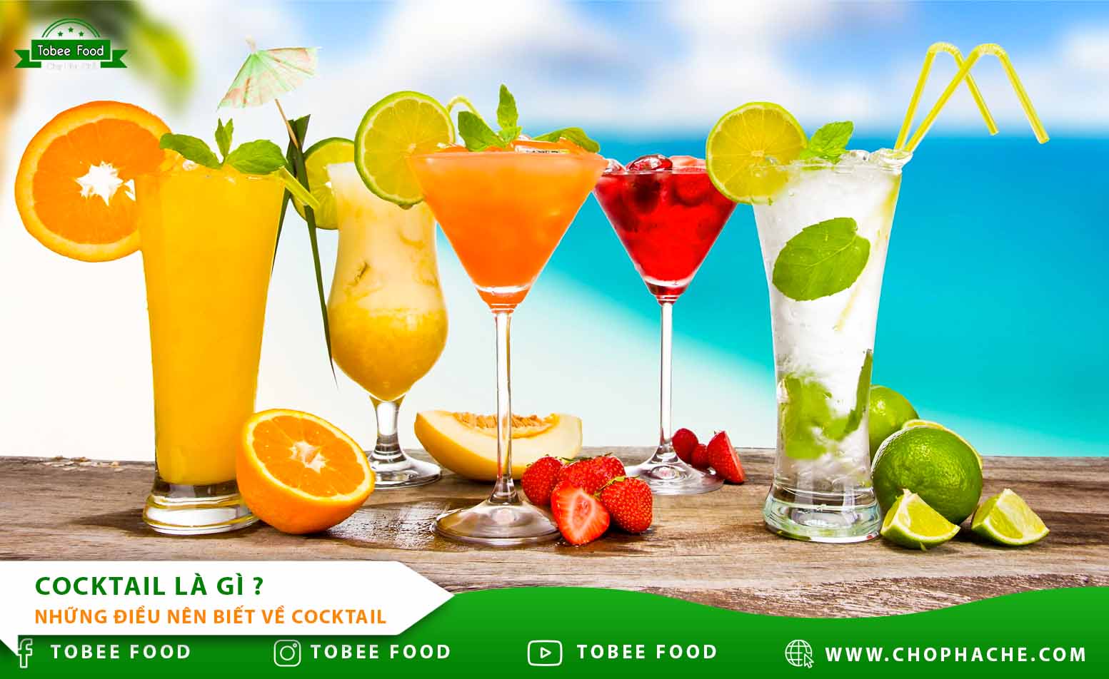 Cocktail là gì, bạn có biết ? Những điều mà bạn nên biết về Cocktail