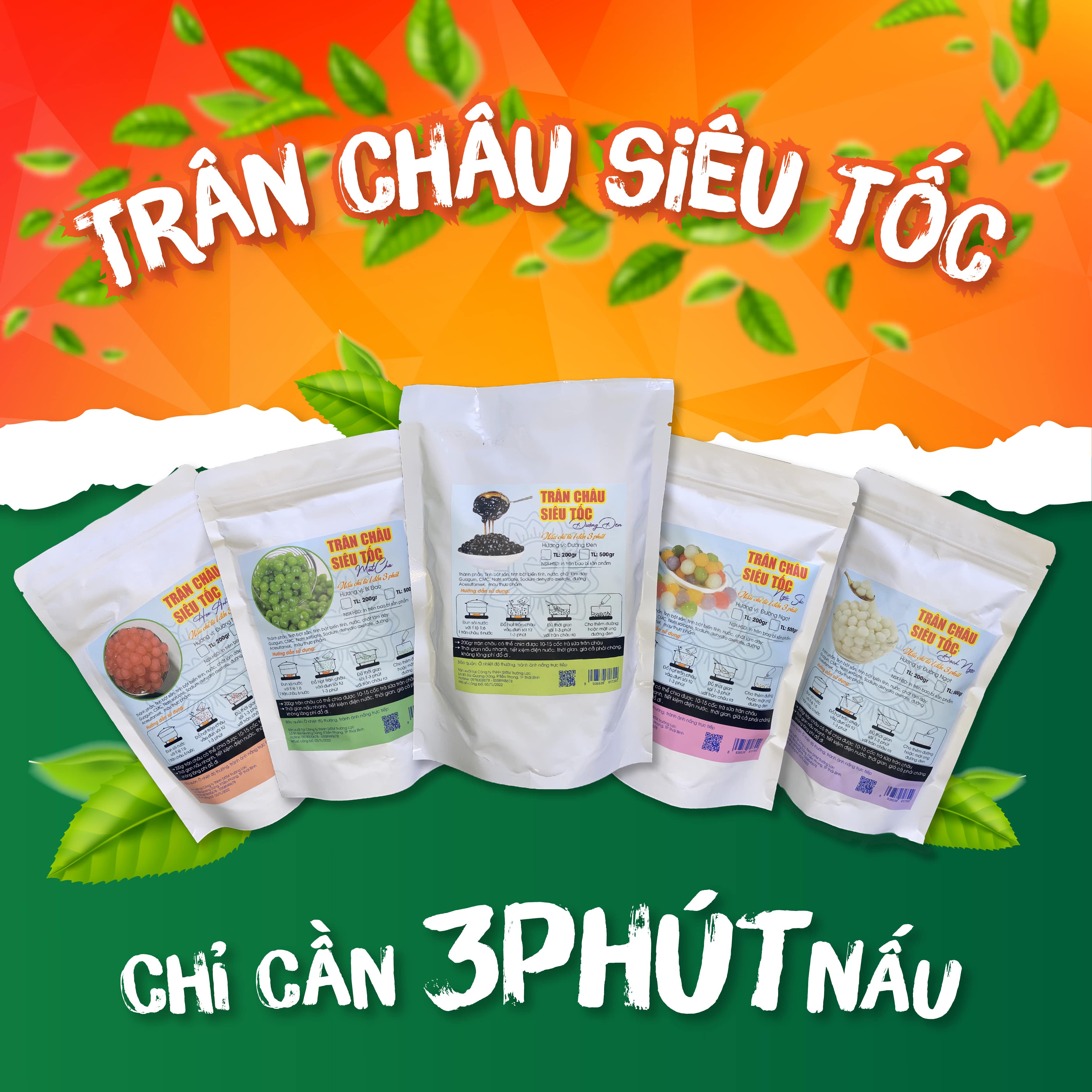 Trân Châu Siêu Tốc Là Gì? Trân Châu Chỉ Cần 3 Phút Nấu?