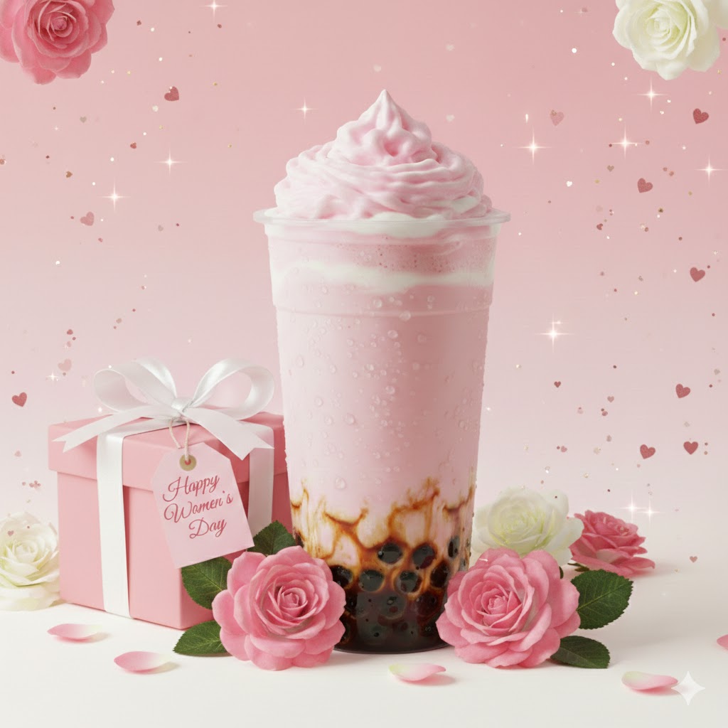 Trà Lài Mây Hồng: Thức Uống 