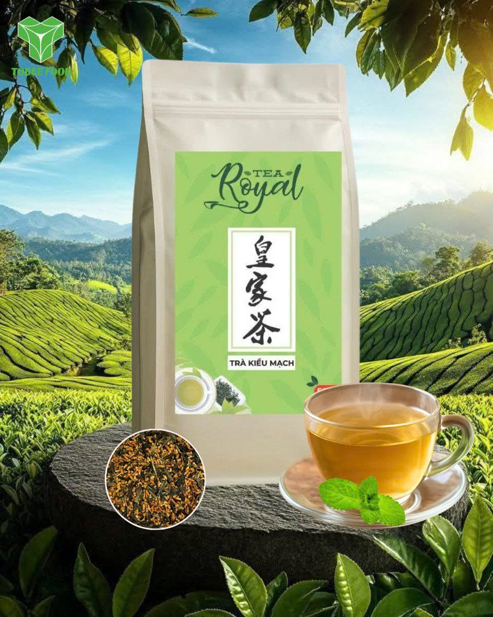 Trà Kiều Mạch Royal – Thơm mùi gạo rang, thanh mát tự nhiên, chuẩn gu healthy!