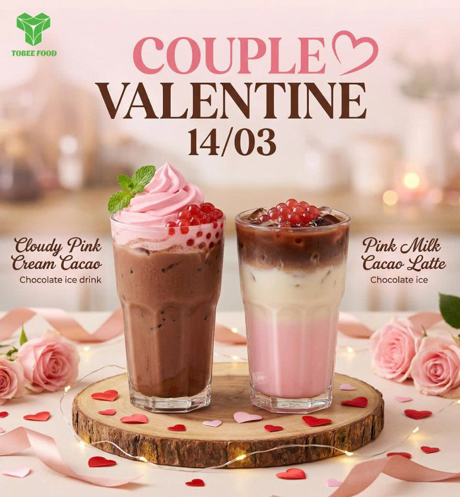 CÔNG THỨC VALENTINE TRẮNG: 
