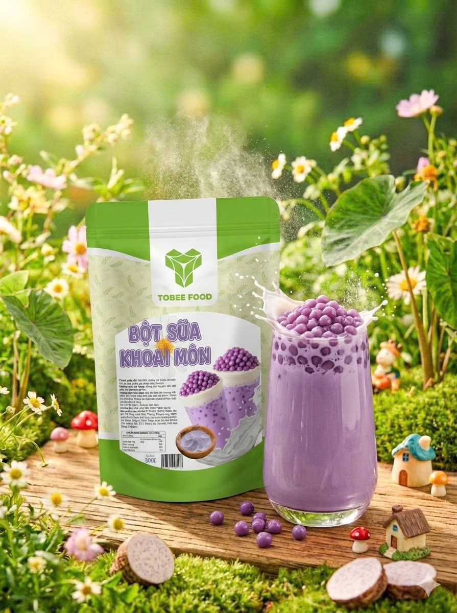 Bột Sữa Khoai Môn Tobee Food: Bí Quyết Pha Chế Đồ Uống Thơm Béo, Chuẩn Vị