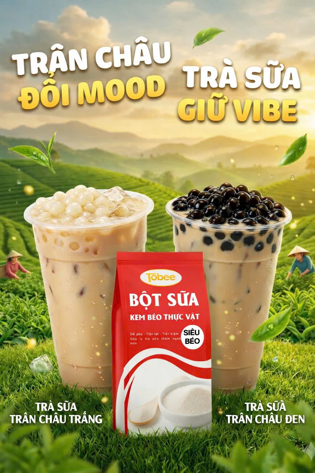 BỘT SỮA SIÊU BÉO TOBEE: UỐNG LÀ THẤY BÉO – CHƯA KỊP NUỐT ĐÃ THẤY NGON!