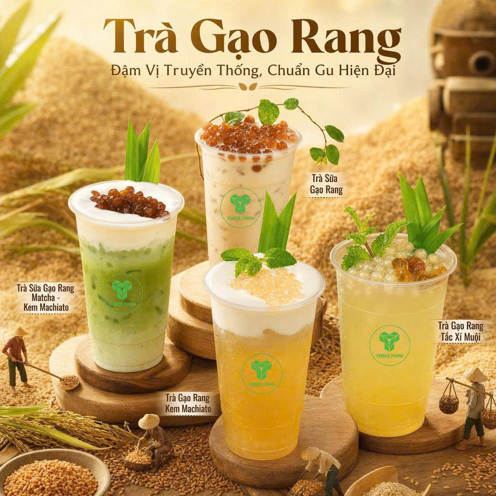 BÍ QUYẾT PHA TRÀ KIỀU MẠCH (TRÀ GẠO RANG) – “CỰC PHẨM” ĐỔI HẬU VỊ CHIỀU LÒNG KHÁCH HÀNG