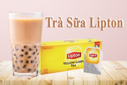 cách làm trà sữa lipton tại nhà 