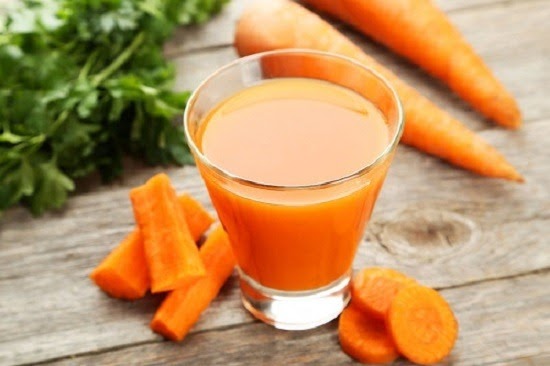 Tác dùng của nước ép cà rốt