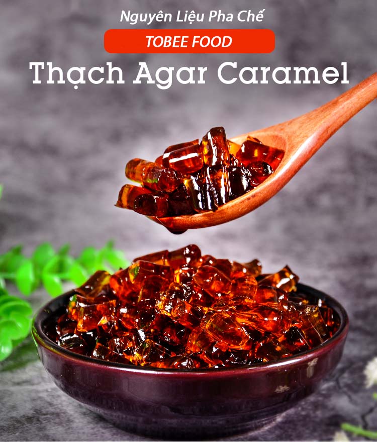 hạt Agar Caramel Đài Loan